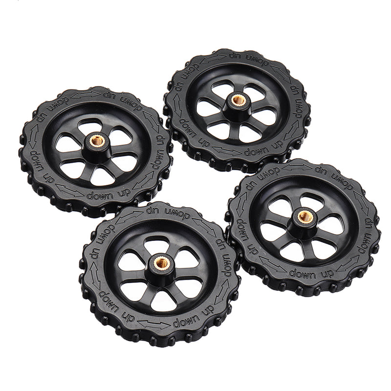 4pcs Hotbed Leveling Spring + 625zz Plastic Pulley + 1M 2*4mm Blue PTEF Tube with 10*25  Nuts Kit for 3D Printer Part
