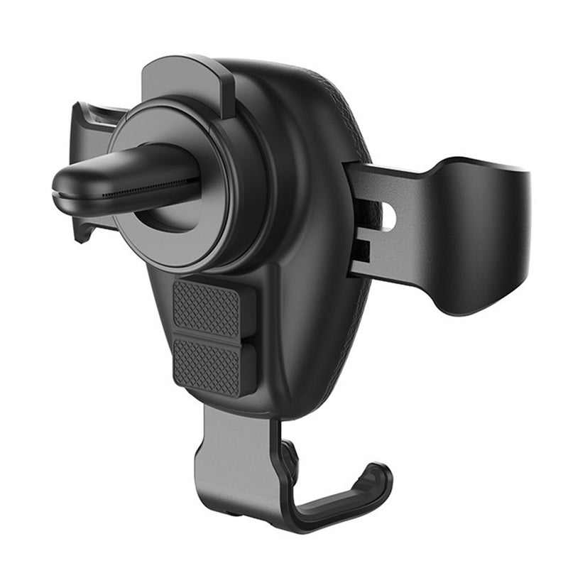 Universal 10W Qi Wireless Fast Charger Gravity Linkage Auto Lock Car Stand Phone Holder for iPhone X Xs