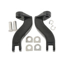 Passenger Rear Foot Peg Mount Kits 10mm Aluminum For Harley Davidson Touring 1993-2016