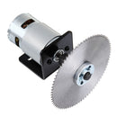 Machifit DC 12V 795 Motor Table Saw Kit with Mounting Bracket and Saw Blade for Woodworking