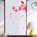 Miico FX64039 Peach Flower Home Decorative Sticker Wall Sticker DIY Sticker