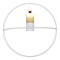 Metal Wall Candle Holder 3D Geometric Candlestick Sconce Nordic Style Home Decor