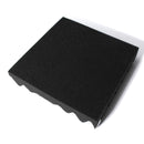 Acoustic Wedge Foam Studio Acoustical Soundproofing Sponge Black