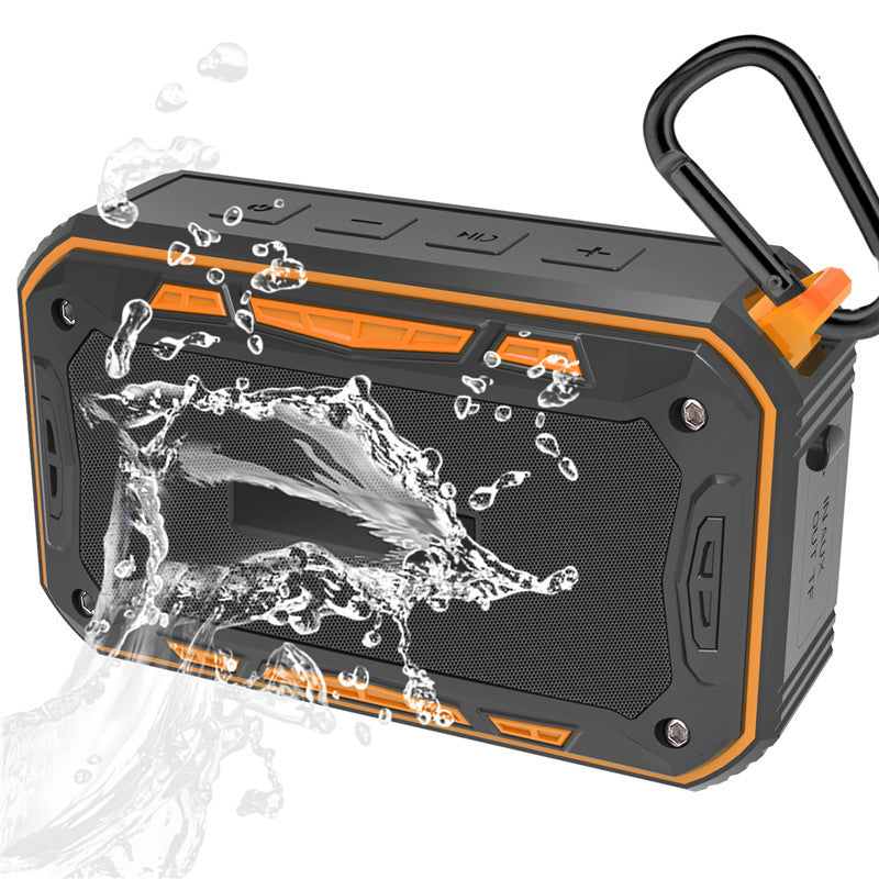 Portable Outdoor IP67 Waterproof Wireless bluetooth Speaker FM Radio AUX-in TF Card Outdoors Speaker