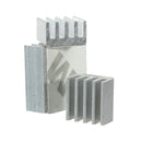 90pcs Adhesive Aluminum Heat Sink Cooler Kit For Cooling Raspberry Pi