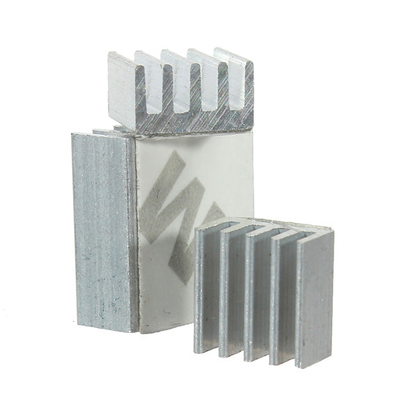 90pcs Adhesive Aluminum Heat Sink Cooler Kit For Cooling Raspberry Pi