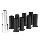 8Pcs Car Door Hinges Pin Liners Bushings Removal Tool Kit For Jeep Wrangler JK 2007-2018 4 Door Kentrol