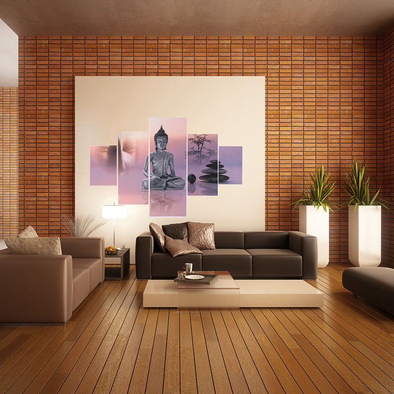 5Pcs Modern Canvas Print Paintings Poster Wall Art Picture Home Decor Unframed