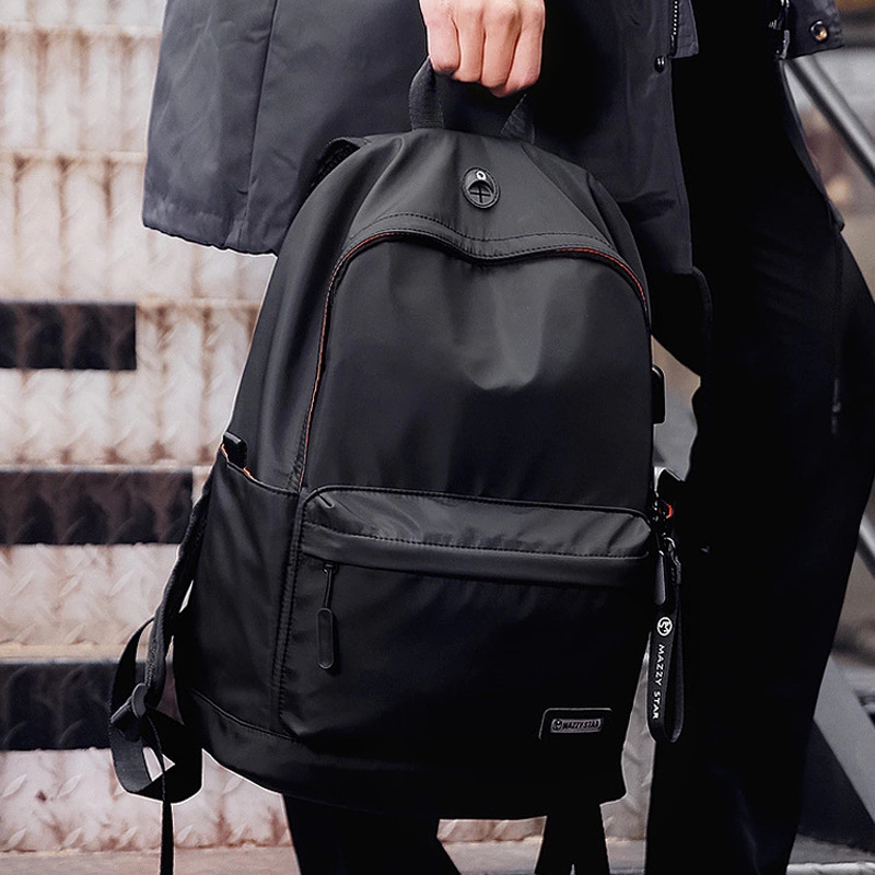 Mazzy Star MS_8018 15.6 Inch Laptop Backpack USB Charging Anti-thief Laptop Bag Mens Shoulder Bag Business Casual Travel Backpack