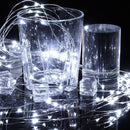 3*1M USB 8 Modes 100 LED Curtain String Light with 10 Hooks Festival Decor Fairy Lamp Christmas Wedding