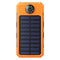Solar Chargers 8000mAh USB Solar Battery Charger Phone Charger Power Bank with Flashlight