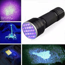 Aluminum Alloy 21LED UV Ultra Violet Mini Blacklight Flashlight Torch Light Lamp Outdoor