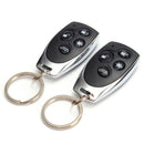 Universal Car Auto Burglar Alarm Protection Security System Keyless 2 Remote