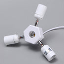 4 In 1 E27 Adjustable Socket Lamp Base Holder Ceiling Pendant Adapter AC100-240V