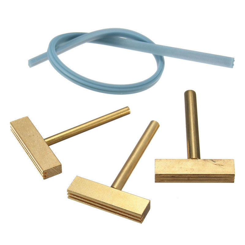 3pcs 30W/40W/60W T Soldering Iron Tips with Free Hot Press for LCD Screen Flex Cable Repair