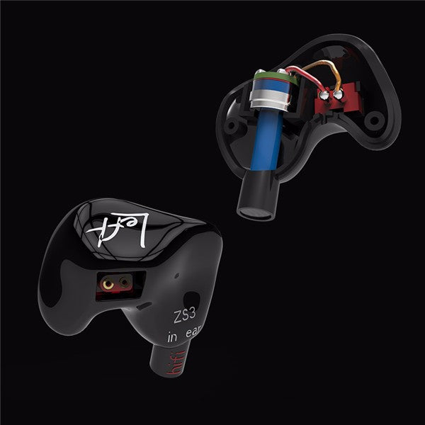 KZ ZS3 Hifi 3.5mm In-ear Earphone Noise Reduction Headset Dual Pin Cable Sports Headphone