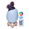 Loskii KL-02 Decorative 3D Triceratops Egg Smart Night Light 16 Colors Remote Control Touch Switch LED Nightlight For Christmas Gift