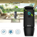 AUGIENB HEPA Ioniser Car Air Purifier Portable Humidifier Oil Aroma Diffuser