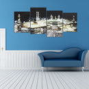 4Pcs Islamic Mecca Kaaba Hajj Poster Wall Art Canvas Print DIY Home Decor Paintings