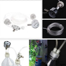 CO2 Generator System Kit With Pressure Air Flow Adjustment  Plant Fish Aquarium Co2 Valve Diffuser