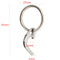 Mini Stainless Steel Bottle Opener Multifunctional EDC Gadget with Key Ring
