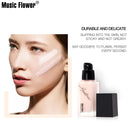 5 Colors Tight Fit Foundation Oil-control Facial Cream Base Brighten Cheek Concealer Makeup Natural Moisturizer