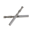 Drillpro 10pcs 1/8 Inch Shank Spiral Ball Nose End Mill 22mm Cutting Length CNC Milling Cutter