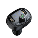 Baseus 3.4A Dual USB Car Charger bluetooth FM Transmitter Handsfree Car Kit Player Aux Modulator