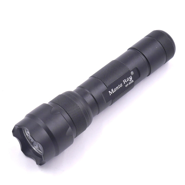 MantaRay 502B XPL V5 V6 1300Lumens 5 Modes LED Flashlight 18650 Tactical Light