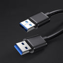 Essager 2A USB 3.0 Male to Male 5Gbps Extension Data Cable For Radiator Hard Disk Webcom PC