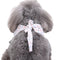 Formal Small Dog Tuxedo Bandana Collar with Bow Ties Adjustable Neckerchief for Wedding Party