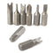 33pcs Security Hole Hex Star Spanner Electric Star Screwdriver Hex Bit Set Magnetic Holder Rod