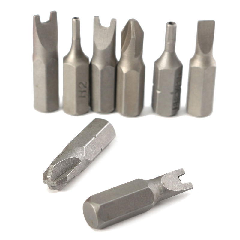 33pcs Security Hole Hex Star Spanner Electric Star Screwdriver Hex Bit Set Magnetic Holder Rod