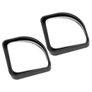 3R Pair Sector Shape Car Blind Spot Rearview Mirror HD Convex 360 Wide Angle Adjustable Mirror