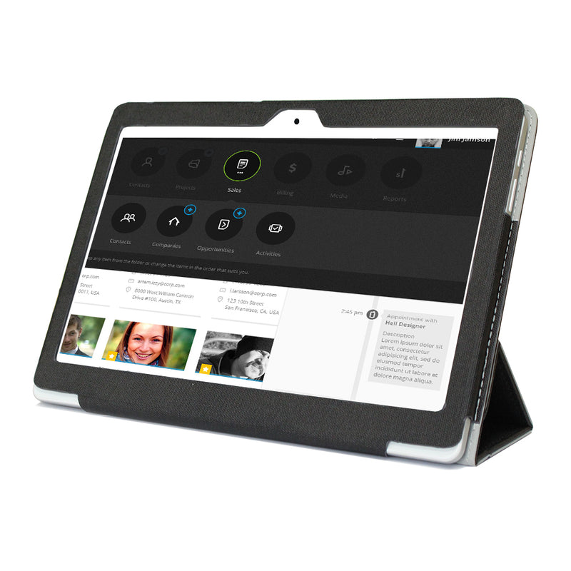 PU Leather Folding Stand Case Cover for 10.1 Inch Alldocube Cube M5 M5X M5S M5XS iPlay10 Pro Tablet