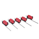 5PCS  V-153-1C25 Long Hinge Lever Miniature Basic Micro Switch SPDT 15A