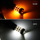 2Pcs Car Refition Brake Lights Rear Tail Turn Signal Lamps Daytime Running Lights 1157 3157 7443 8000k