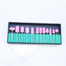 12pcs Nail Drill Grinding Bit Polishing Wheel for Electric Grinder Drill