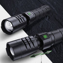 Mentch X11-C P50 T6/L2 5Modes Zoomable LED Flashlight Outdoor Waterproof USB Rechargeable Flashlight
