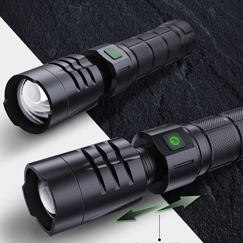 Mentch X11-C P50 T6/L2 5Modes Zoomable LED Flashlight Outdoor Waterproof USB Rechargeable Flashlight