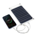 6V 10W 1.7A Portable Monocrystalline Solar Panel Slim & Light USB Charger Charging Power Bank Pad