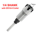 Milling Cutter Extension Rod Alloy Tool Holder Woodworking Tool for ER20 and ER16 Collet