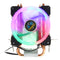 Aurora CPU Cooler RGB Cooling Fan 4Pin For Intel LGA 775 1150 1151 1155 1156 1366 AMD