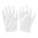 12Pairs Nylon Work Gloves White Etiquette Gloves Dust-Free Gloves Protection
