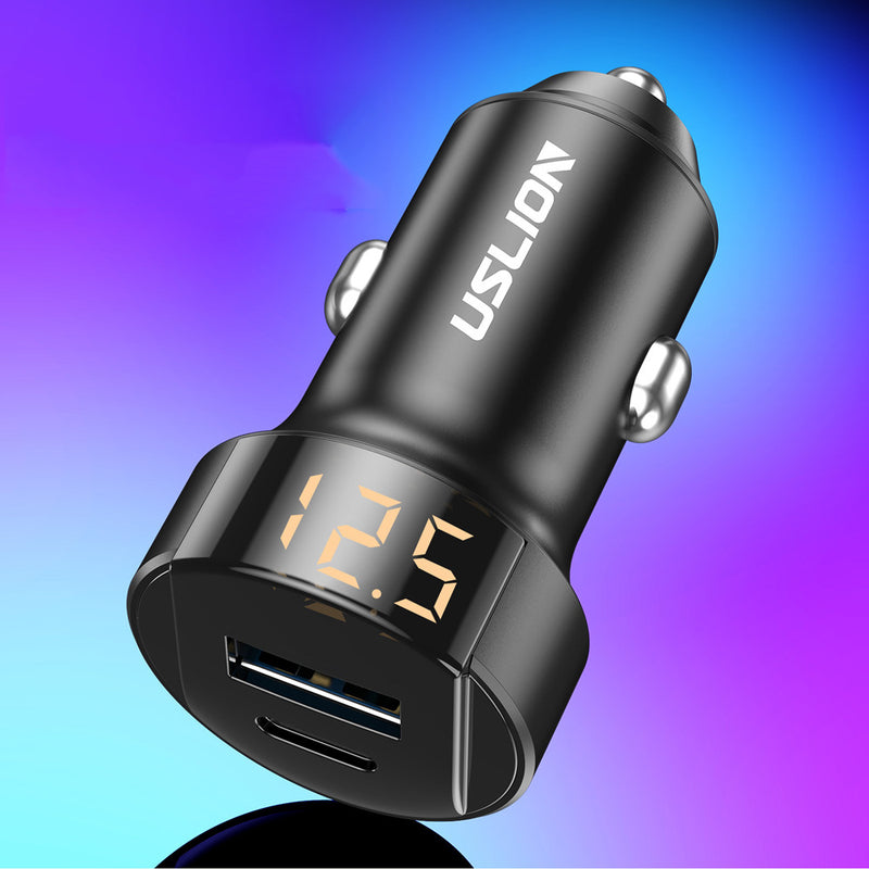 Uslion USB PD 45W 6A Fast Charging Car Charger For iPhone XS 11 Pro Huawei P30 Pro Mate 30 5G Xiaomi Redmi K20 Pro K30 S10+ Note 10 5G