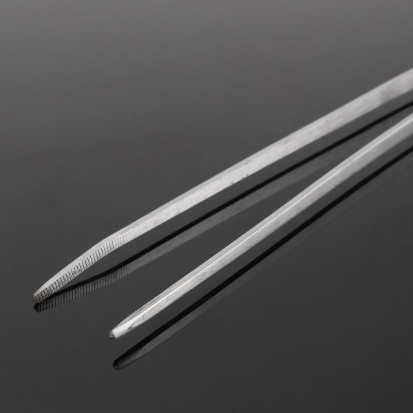 Aquarium Tools Fish Tank Water Live Plant Curved Straight Tweezers 27/38/48CM