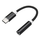 Type-c to 3.5mm Audio Adapter Earphone Headphone Adapter for Xiaomi Huawei