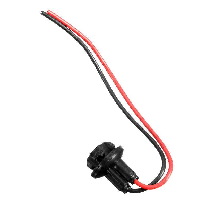 10pcs T10  Dashboard Socket Plug LED Incandescent Wire Motorcycle