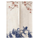 Japanese Noren Door Curtains Drape Tapestry Bar Kitchen Bath Room Divider Decor