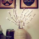 77CM LED Willow Branch Floral Night Light Battery Operated with 20 Bulbs for Home Office Party Garden Decor